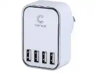 Officeworks Comsol 4 Port USB Wall Charger 4.5A offer