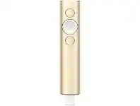 Officeworks Logitech Spotlight Presentation Remote Gold offer