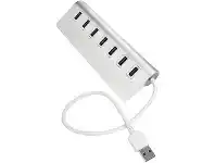 Officeworks J.Burrows SuperSpeed 7 Port USB Hub offer