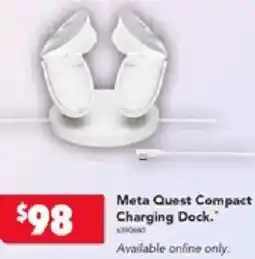 Harvey Norman Meta Quest Compact Charging Dock offer