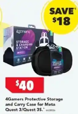 Harvey Norman 4Gamers Protective Storage and Carry Case for Meta Quest 3/Quest 35 offer