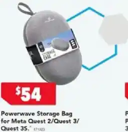 Harvey Norman Powerwave Storage Bag for Meta Quest 2/Quest 3/ Quest 35 offer