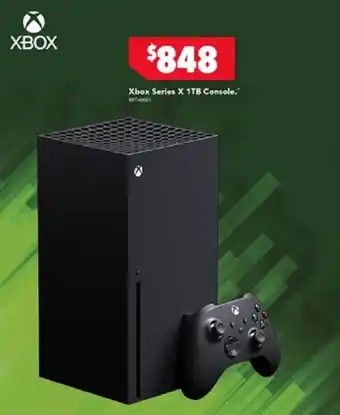 Harvey Norman Xbox Series X 1TB Console offer