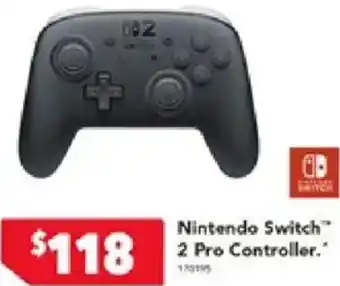 Harvey Norman Nintendo Switch 2 Pro Controller offer