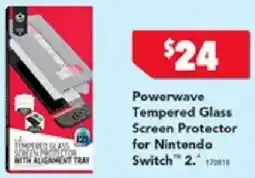 Harvey Norman Powerwave Tempered Glass Screen Protector for Nintendo Switch 2 offer