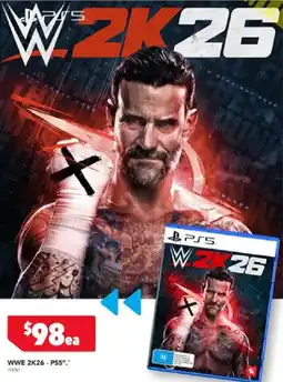Harvey Norman WWE 2K26 - PS5 offer