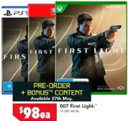 Harvey Norman 007 First Light offer