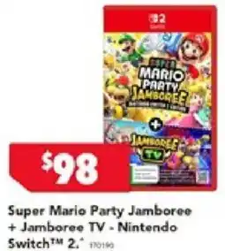 Harvey Norman Super Mario Party Jamboree + Jamboree TV - Nintendo Switch 2 offer