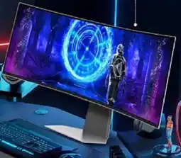 Harvey Norman Samsung 49" Odyssey OLED G95SD QHD Curved Gaming Monitor offer