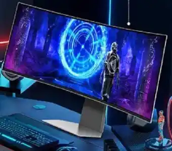 Harvey Norman Samsung 49" Odyssey OLED G95SD QHD Curved Gaming Monitor offer