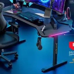 Harvey Norman Anda Seat 'Shadow Warrior' Gaming Desk offer