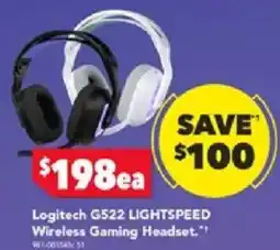 Harvey Norman G522 lightspeed offer