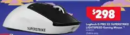 Harvey Norman G pro x2 superstrike lightspeed gaming mouse offer