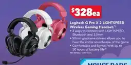 Harvey Norman G pro x 2 lightspeed wireless gaming headset offer
