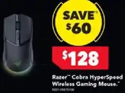 Harvey Norman Razer Cobra HyperSpeed Wireless Gaming Mouse offer