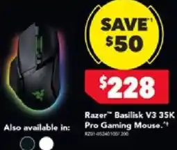 Harvey Norman Razer Basilisk V3 35K Pro Gaming Mouse offer