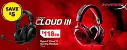 Harvey Norman HyperX Cloud III Gaming Headset offer
