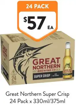 Foodworks Great Northern Super Crisp offer