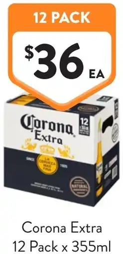 Foodworks Corona Extra offer