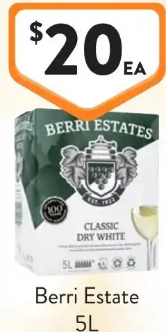Foodworks Berri Estate offer