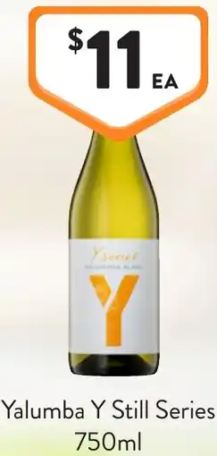 Foodworks Yalumba Y Still Series offer