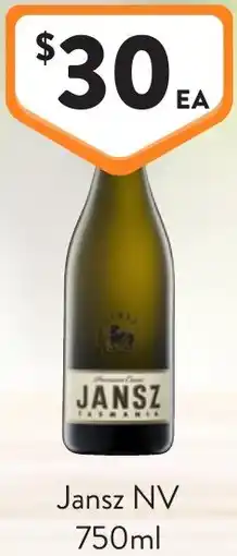 Foodworks Jansz NV offer