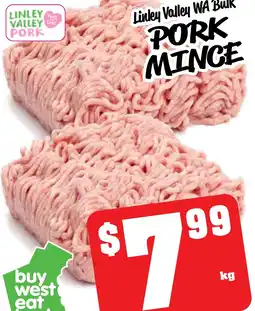 Farmer Jack's Linley valley wa bulk pork mince offer