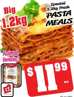 Farmer Jack's Ipastai Fresh offer