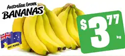 Farmer Jack's Australian grown bananas offer