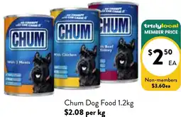 Farmer Jack's Chum Dog Food offer