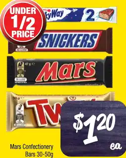 Farmer Jack's Mars Confectionery Bars offer