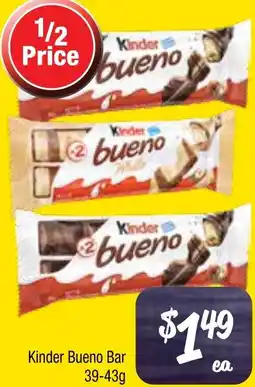 Farmer Jack's Kinder Bueno Bar offer