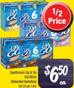 Farmer Jack's Sanitarium Up & Go offer