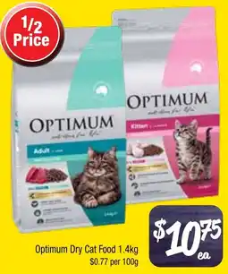 Farmer Jack's Optimum Dry Cat Food offer
