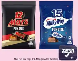 Farmer Jack's Mars Fun Size Bags offer