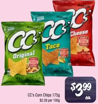 Farmer Jack's CC's Corn Chips offer