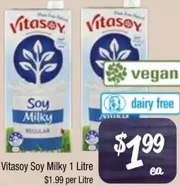 Farmer Jack's Vitasoy Soy Milky offer