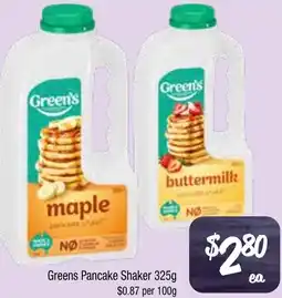 Farmer Jack's Greens Pancake Shaker offer