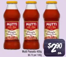 Farmer Jack's Mutti Passata offer