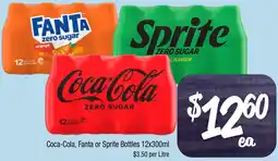 Farmer Jack's Coca-Cola, Fanta or Sprite Bottles offer