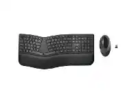 Officeworks Kensington Wireless Ergonomic Keyboard and Mouse Combo Black offer