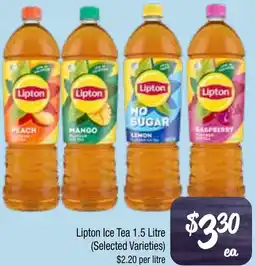 Farmer Jack's Lipton Ice Tea offer