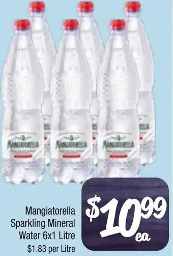 Farmer Jack's Mangiatorella Sparkling Mineral Water offer