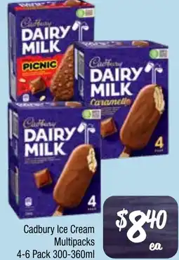 Farmer Jack's Cadbury Ice Cream offer