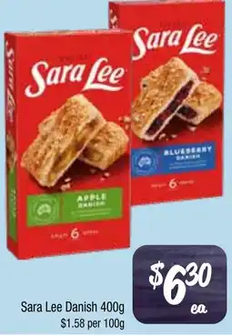 Farmer Jack's Sara Lee Danish offer