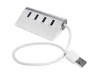 Officeworks J.Burrows SuperSpeed 4 Port USB 3.0 Hub offer