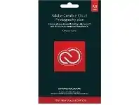 Adobe CC Photography Plan 1 Year PC Card