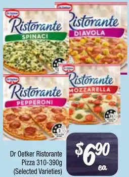 Farmer Jack's Dr Oetker Ristorante Pizza offer