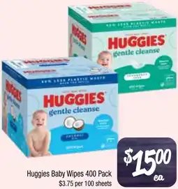 Farmer Jack's Huggies Baby Wipes offer