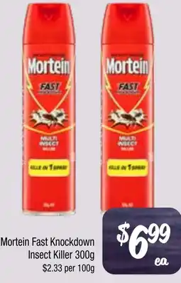 Farmer Jack's Mortein fast knockdown insect killer offer